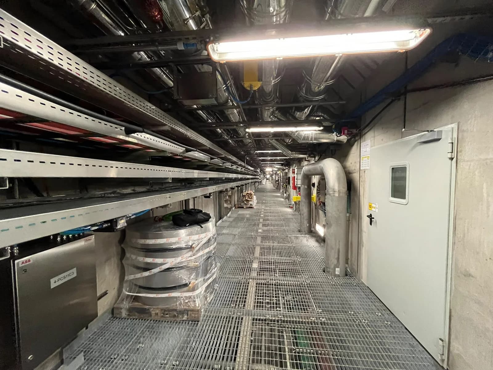 Un’altra vista della galleria tecnica